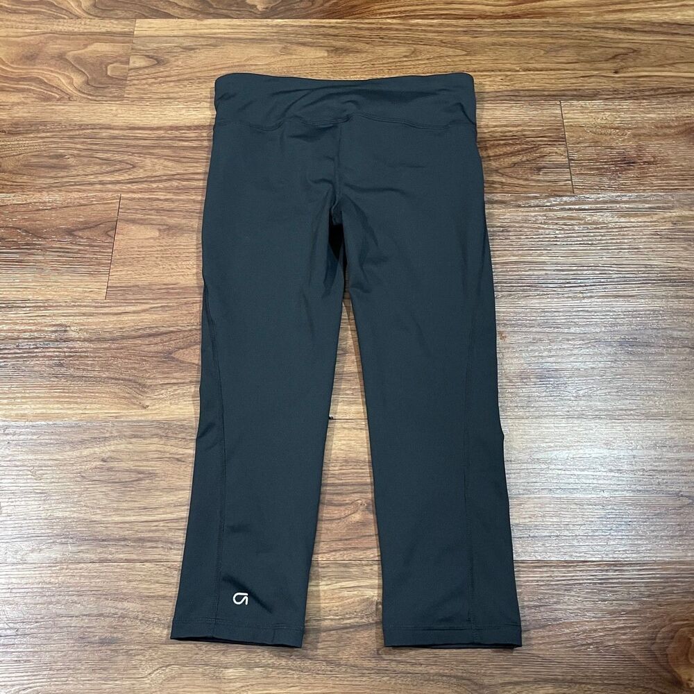 Gap Fit Gfast Black Leggings Polyester Activewear Yoga Pants Womens Size Small